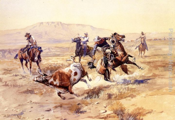 Charles Marion Russell The Renegade